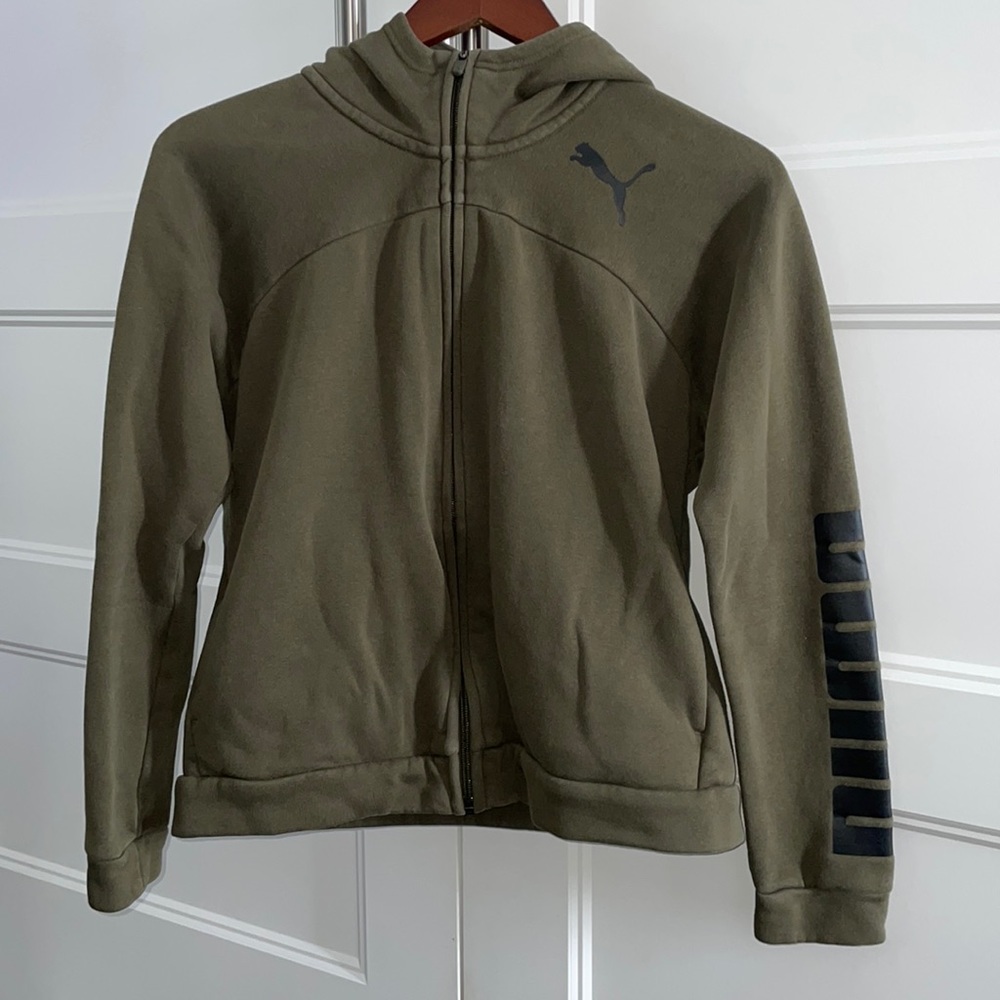 Puma zip-up hoodie